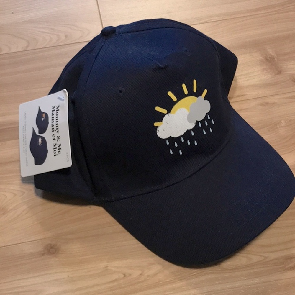 Mommy and Me ball cap set